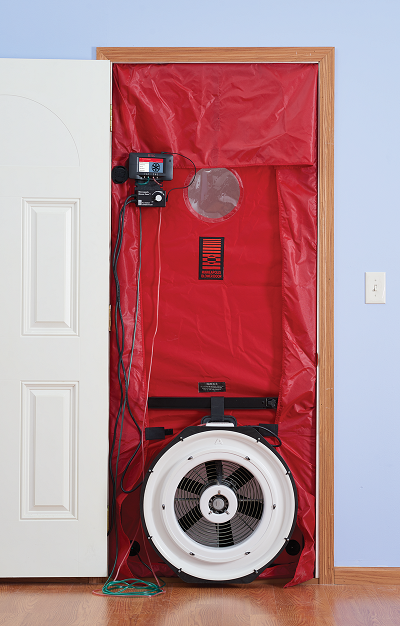 air blower door