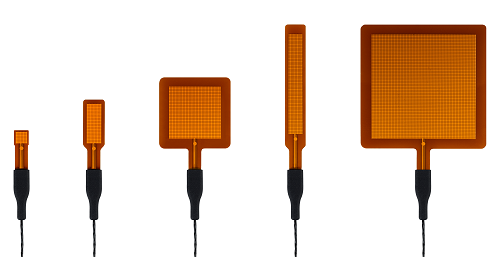 Flexible, foil heat flux sensors