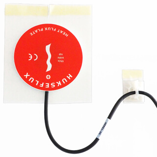 installation of a heat flux sensor to measure heat flux