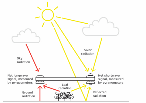 Longwave irradiance sensors in weather stations
