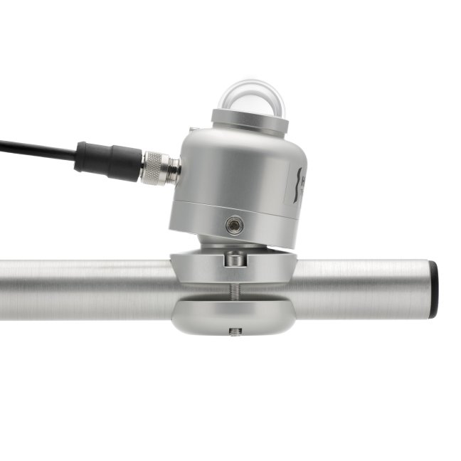 SR05 pyranometer with ball levelling mount on a tube