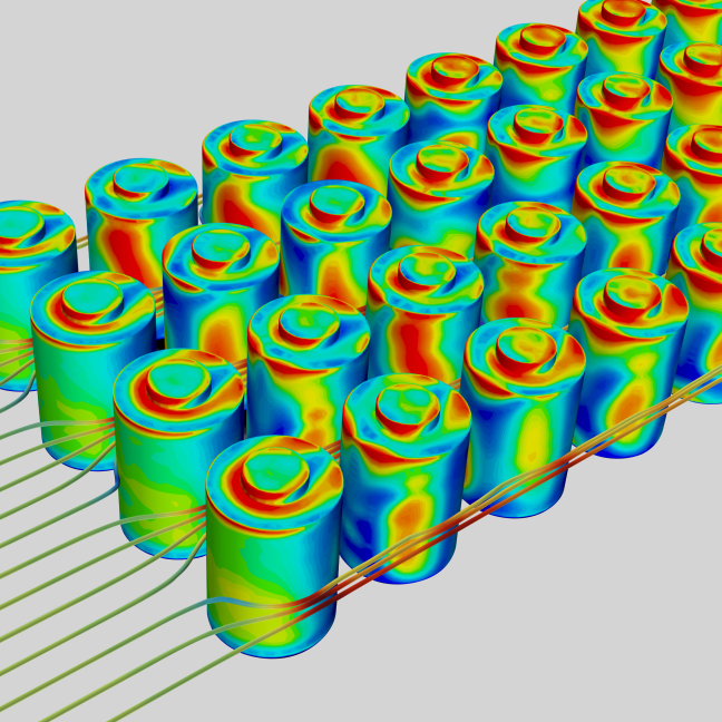 CFD heat flux thermal simulation