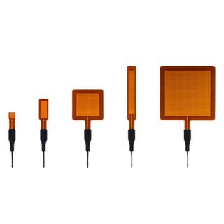 Foil heat flux sensors