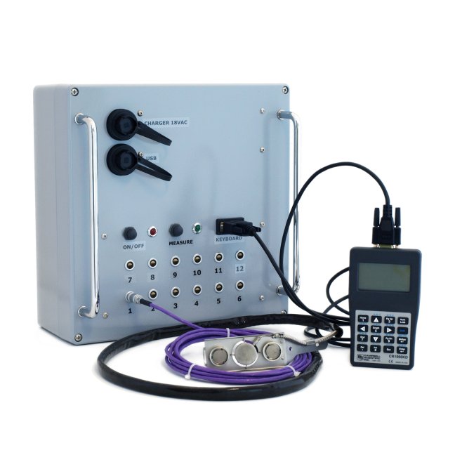 ALUSYS heat flux measuring system