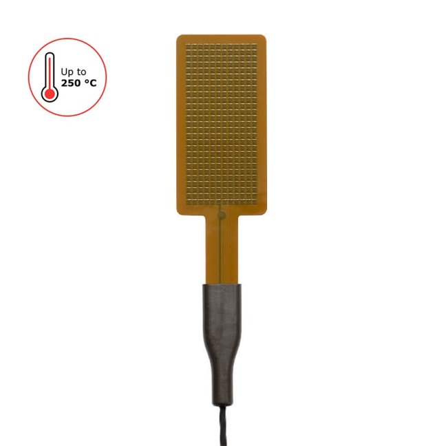 high temperature foil heat flux sensor for temperatures up to 250 ˚C