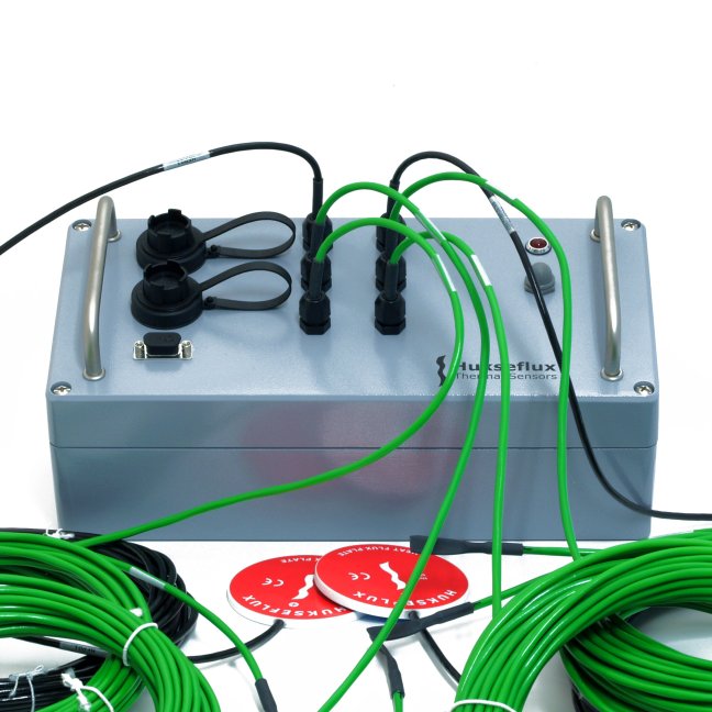 TRSYS01 measurement of thermal conductance, R